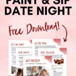 paint & sip date night free guide