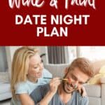 wine & paint date night plan