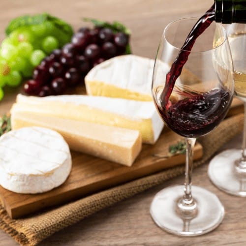 wine and cheese night