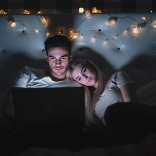 watch a sexy movie together